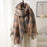 Winter Scarf Plaid Men's And Women's Warm Scarf